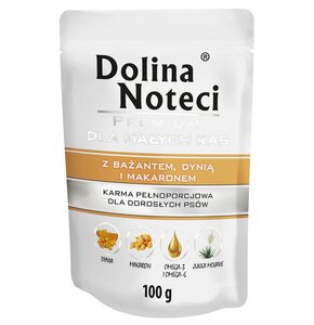 Karma dla psa DOLINA NOTECI Premium Bażant z dynią i makronem 100 g