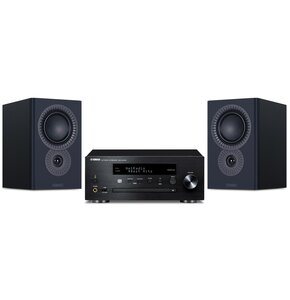Zestaw stereo YAMAHA Musiccast CRX-N470D Czarny + MISSION LX-2 MK2 Czarny