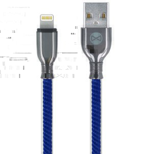 Kabel USB - Lightning FOREVER Tornado GSM097155 1m Granatowy