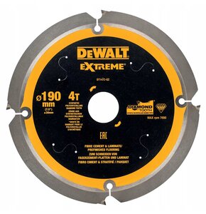 Tarcza do cięcia DEWALT DT1472-QZ 190 mm