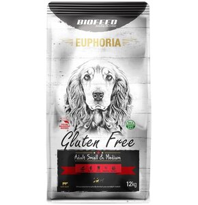 Karma dla psa BIOFEED Euphoria Gluten Free Adult Wołowina 12 kg