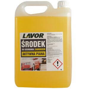 Aktywna piana do mycia samochodów LAVOR 3.697.0091 4000 ml