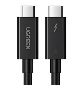 Kabel USB-C - USB-C UGREEN US501 100W 0.8m Czarny