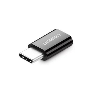 Adapter Micro USB - USB typ C UGREEN US157 Czarny