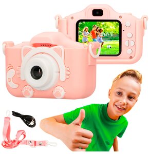 Aparat dla dzieci EXTRALINK H27 Dual Różowy