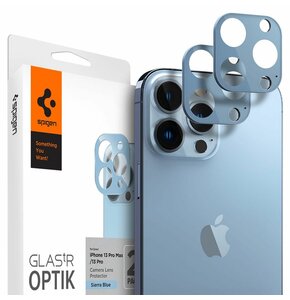 Nakładka na obiektyw SPIGEN Optik.Tr do Apple iPhone 13 Pro/13 Pro Max 2szt. Niebieski