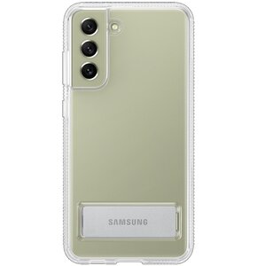 Etui SAMSUNG Clear Standing Cover do Galaxy S21 FE EF-JG990CTEGWW Przezroczysty