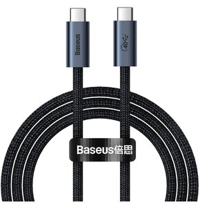 Kabel USB Typ-C - USB Typ-C BASEUS Flash Series 1 m 100W Czarny