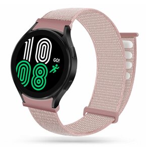 Pasek TECH-PROTECT Nylon do Samsung Galaxy Watch 4/5/5 Pro/6 Różowy