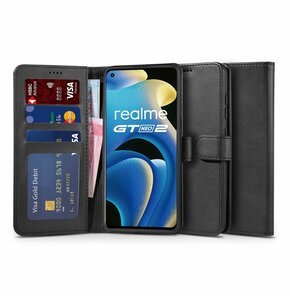 Etui TECH-PROTECT Wallet do Realme GT 2 5G/Neo 2/Neo 3T Czarny