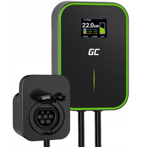 Ładowarka do samochodu elektrycznego GREENCELL Wallbox EV15RFID 22kW