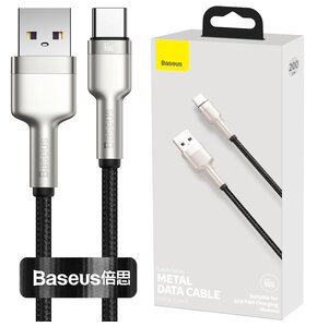 Kabel USB - USB-C BASEUS 2m Czarny