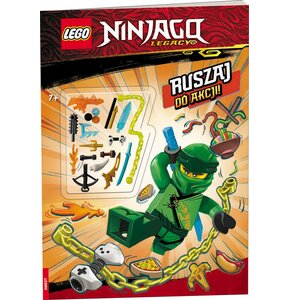 Książka LEGO Ninjago Ruszaj do akcji BOA-6701