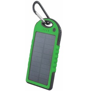 Powerbank solarny SETTY GSM036556 5000 mAh Zielony