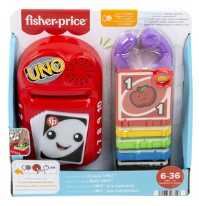 Zabawka edukacyjna FISHER PRICE Ucz się i śmiej! Uczące Uno HHH91