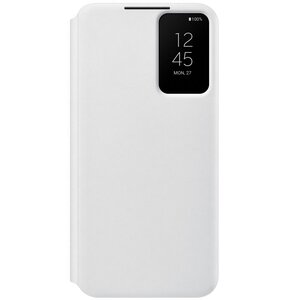 Etui SAMSUNG Smart Clear View Cover do Galaxy S22+ EF-ZS906CWEGWW Biały