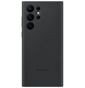 Etui SAMSUNG Silicone Cover do Galaxy S22 Ultra EF-PS908TBEGWW Czarny