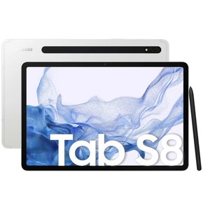 Tablet SAMSUNG Galaxy Tab S8 11" 8/128 GB Wi-Fi Srebrny + Rysik S Pen