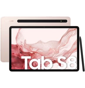 Tablet SAMSUNG Galaxy Tab S8 11" 8/128 GB 5G Wi-Fi Różowy + Rysik S Pen