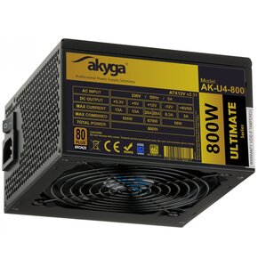 Zasilacz AKYGA AK-U4-800 800W Plus Bronze