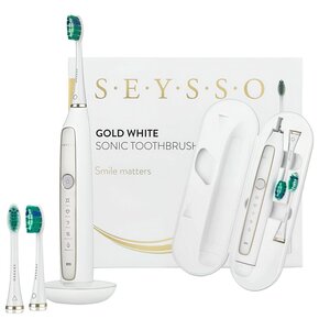 Szczoteczka soniczna SEYSSO Gold SE03W Biały