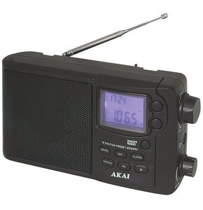 Radio AKAI APR-2418 Cyfrowe Czarny