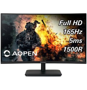 Monitor AOPEN 27HC5RPBIIPX 27" 1920x1080px 165Hz Curved Powered by Acer