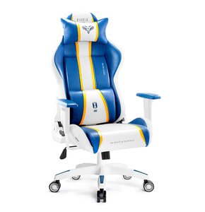 Fotel DIABLO CHAIRS X-One 2.0 (XL) Biało-niebieski