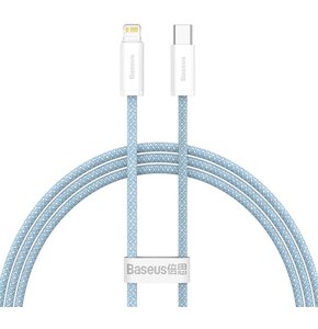 Kabel USB Typ-C do Lightning BASEUS Dynamic Series 1 m Niebieski