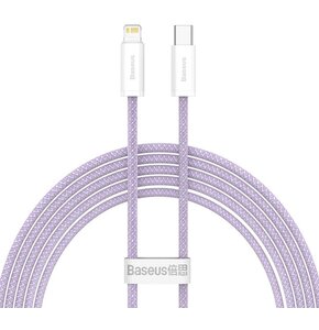 Kabel USB Typ-C - Lightning BASEUS Dynamic Series 2 m Fioletowy