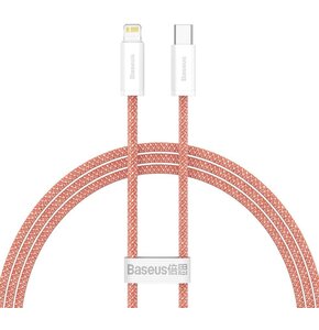 Kabel USB Typ-C do Lightning BASEUS Dynamic Series 1 m Pomarańczowy