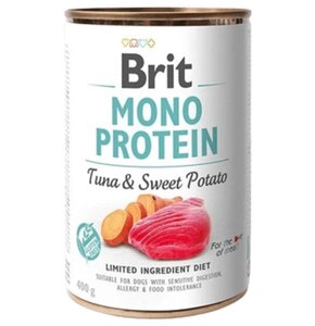 Karma dla psa BRIT Mono Protein Tuńczyk z ziemniakami 400 g
