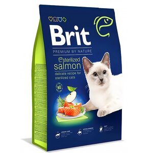Karma dla kota BRIT Premium By Nature Sterilized Łosoś 1.5 kg