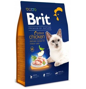 Karma dla kota BRIT Premium By Nature Indoor Kurczak 8 kg