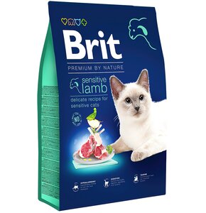Karma dla kota BRIT Premium By Nature Sensitive Jagnięcina 800 g