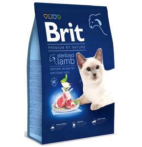 Karma dla kota BRIT Premium By Nature Sterilized Jagnięcina 300 g