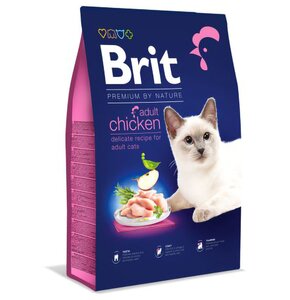 Karma dla kota BRIT Premium By Nature Kurczak 8 kg
