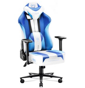 Fotel DIABLO CHAIRS X-Player 2.0 (L) Biało-niebieski