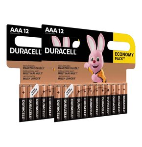 Baterie AAA LR3 DURACELL Basic (24 szt.)