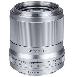 Obiektyw VILTROX AF 56mm f/1.4 Nikon Z Srebrny