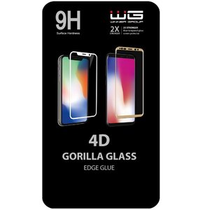 Szkło hartowane WINNER GROUP 4D Edge Glue do Samsung Galaxy S22 Ultra 5G Czarny