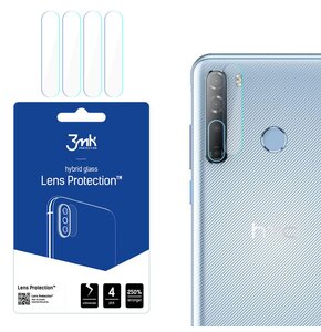 Szkło hybrydowe na obiektyw 3MK Lens Protection do HTC Desire 20 Pro