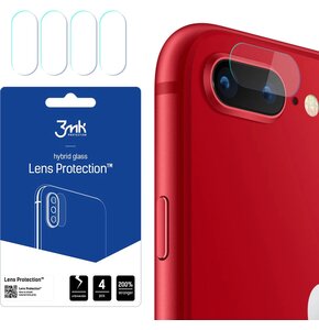 Szkło hybrydowe na obiektyw 3MK Lens Protection do Apple iPhone 7 Plus/8 Plus