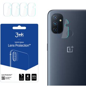 Szkło hybrydowe na obiektyw 3MK Lens Protection do OnePlus Nord N100