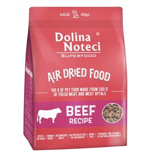 Karma dla psa DOLINA NOTECI Superfood Wołowina 1 kg