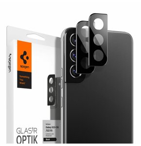 Nakładka na obiektyw SPIGEN Optik.Tr do Samsung Galaxy S22/S22 Plus Czarny 2szt.