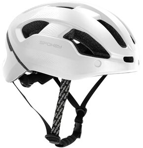 Kask rowerowy SPOKEY Pointer Speed Biały (rozmiar M)