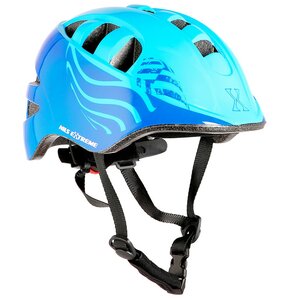 Kask rowerowy NILS EXTREME MTW08 Niebieski dla Dzieci (rozmiar XS)