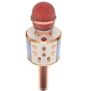 Mikrofon FOREVER BMS-300 Różowo-złoty