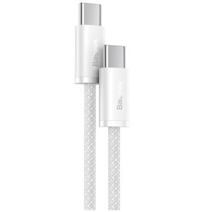 Kabel USB-C - USB-C BASEUS Dynamic 100W 1m Biały